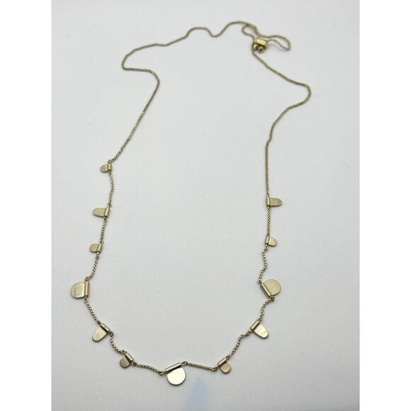 Kendra Scott Gold Satellite Station Necklace - Picture 2 of 5